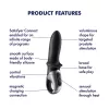 Satisfyer Hot Passion - okos melegítő anál vibrátor (fekete)