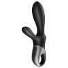 Satisfyer Heat Climax+ - okos, melegítő anál vibrátor (fekete)