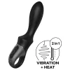 Satisfyer Heat Climax - okos, melegítő anál vibrátor (fekete)