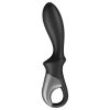 Satisfyer Heat Climax - okos, melegítő anál vibrátor (fekete)