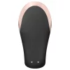 Satisfyer Double Love - okos, rádiós párvibrátor (fekete)
