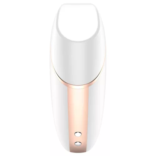 Satisfyer Love Triangle - okos léghullámos csiklóizgató (fehér)