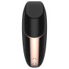 Satisfyer Love Triangle - okos léghullámos csiklóizgató (fekete)