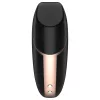 Satisfyer Love Triangle - okos léghullámos csiklóizgató (fekete)