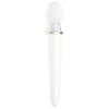 Satisfyer Double Wand-er - okos masszírozó vibrátor (fehér)