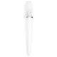 Satisfyer Double Wand-er - okos masszírozó vibrátor (fehér)