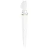 Satisfyer Double Wand-er - okos masszírozó vibrátor (fehér)