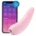 Satisfyer Curvy 2+ - okos léghullámos csiklóizgató (pink)