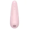 Satisfyer Curvy 2+ - okos léghullámos csiklóizgató (pink)