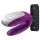 Satisfyer Double Fun - okos párvibrátor (lila)
