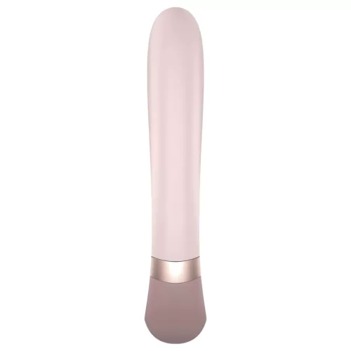 Satisfyer Heat Wave - okos, melegítő, karos vibrátor (bézs)