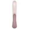Satisfyer Heat Wave - okos, melegítő, karos vibrátor (bézs)