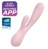 Satisfyer Mono Flex - okos vízálló vibrátor (pink)