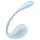 Satisfyer Smooth Petal - okos vibrációs tojás (kék)