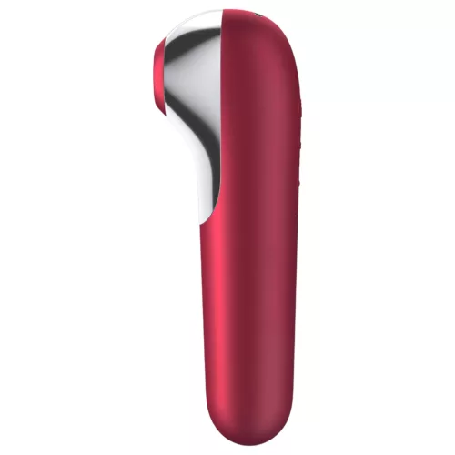 Satisfyer Dual Love - okos hüvelyi és csikló vibrátor (piros)