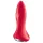Satisfyer Rotator Plug 1 - gyöngyös anál vibrátor (piros)