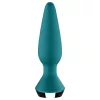 Satisfyer Plug-ilicious 1 - okos anál vibrátor (zöld)