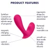 Satisfyer Top Secret - okos 2 motoros vibrátor (pink)