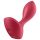 Satisfyer Backdoor Lover - akkus, vízálló anál vibrátor (piros)