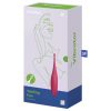 / Satisfyer Twirling Fun - akkus, vízálló csikló vibrátor (piros)
