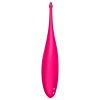 Satisfyer Twirling Fun - akkus, vízálló csikló vibrátor (pink)