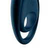 Satisfyer Glorious Duo - vibrációs péniszgyűrű (kék)