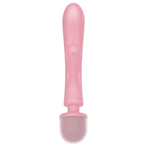 Satisfyer Triple Lover - G-pont és masszírozó vibrátor (pink)