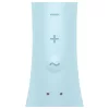 Satisfyer Triple Oh - akkus, csiklókaros vibrátor (kék)