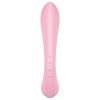 Satisfyer Triple Oh - akkus, csiklókaros vibrátor (pink)