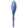 Satisfyer Bullseye - okos vibrációs péniszgyűrű (kék)