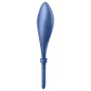 Satisfyer Bullseye - okos vibrációs péniszgyűrű (kék)