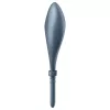 Satisfyer Bullseye - okos vibrációs péniszgyűrű (szürke)