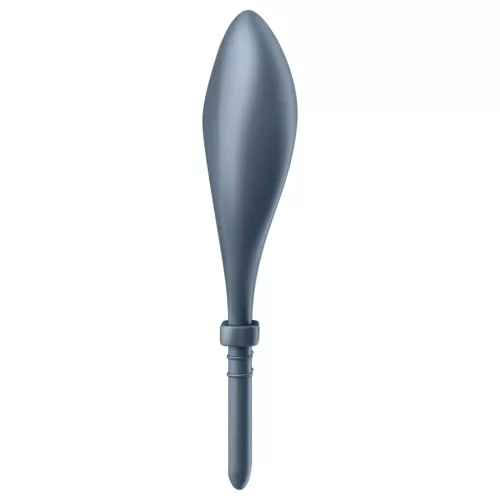 Satisfyer Bullseye - okos vibrációs péniszgyűrű (szürke)