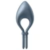 Satisfyer Bullseye - okos vibrációs péniszgyűrű (szürke)