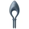 Satisfyer Bullseye - okos vibrációs péniszgyűrű (szürke)