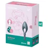 Satisfyer Bullseye - okos vibrációs péniszgyűrű (szürke)