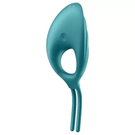   Satisfyer Swordsman - akkus, vibrációs péniszgyűrű (zöld)