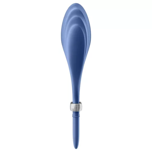 Satisfyer Duelist - akkus vibrációs péniszgyűrű (kék)