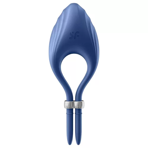 Satisfyer Duelist - akkus vibrációs péniszgyűrű (kék)