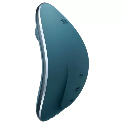 Satisfyer Vulva Lover 1 - akkus léghullámos csikló vibrátor (kék)