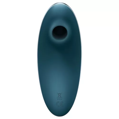 Satisfyer Vulva Lover 1 - akkus léghullámos csikló vibrátor (kék)