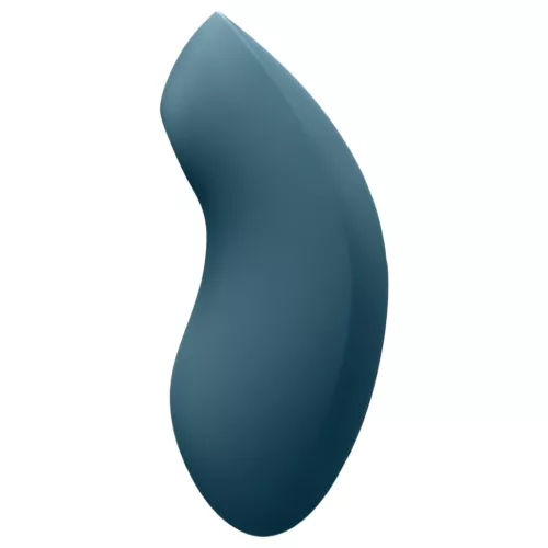 Satisfyer Vulva Lover 2 - akkus léghullámos csikló vibrátor (kék)