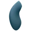Satisfyer Vulva Lover 2 - akkus léghullámos csikló vibrátor (kék)