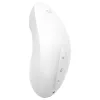 Satisfyer Vulva Lover 2 - léghullámos csikló vibrátor (fehér)