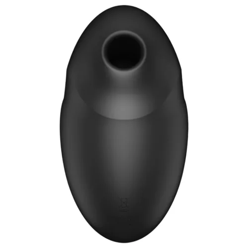 Satisfyer Vulva Lover 3 - léghullámos csiklóizgató (fekete)