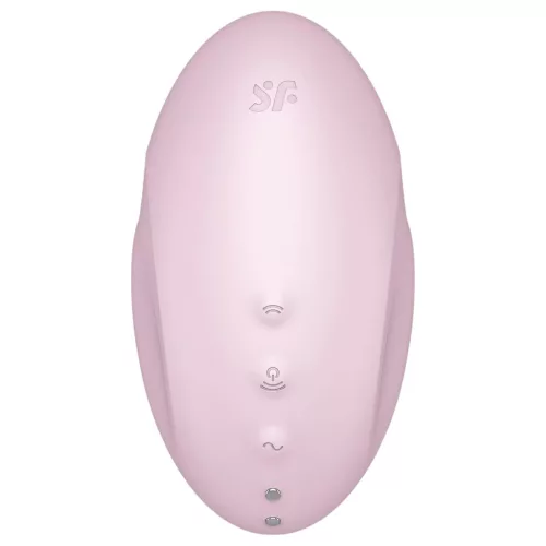 Satisfyer Vulva Lover 3 - akkus, léghullámos csiklóizgató (pink)