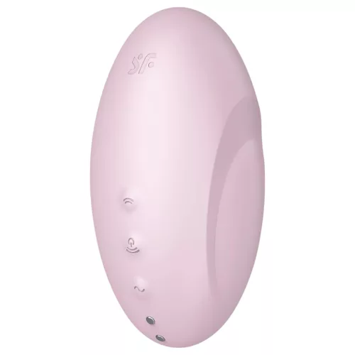 Satisfyer Vulva Lover 3 - akkus, léghullámos csiklóizgató (pink)