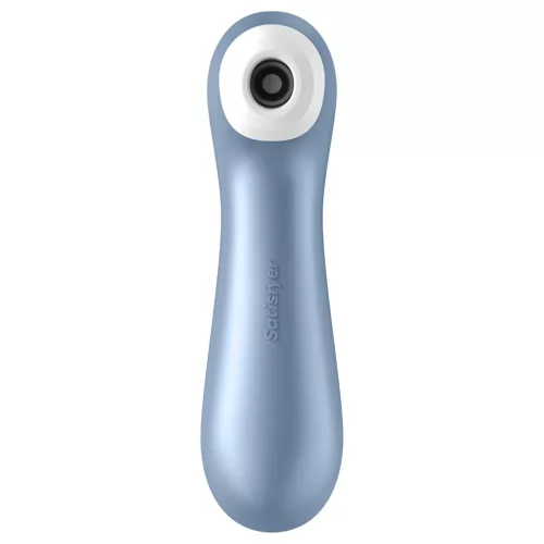 Satisfyer Pro 2+ léghullámos csiklóizgató (kék)