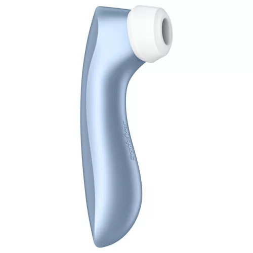 Satisfyer Pro 2+ léghullámos csiklóizgató (kék)