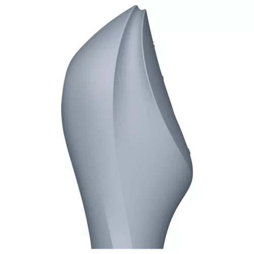 Satisfyer Curvy Trinity 3 - léghullámos 2in1 vibrátor (szürke)